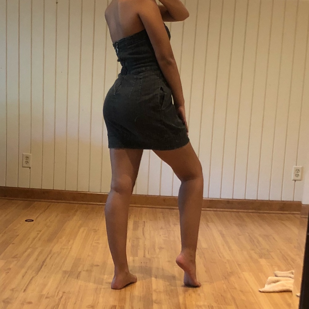 Black Denim Guess Dress